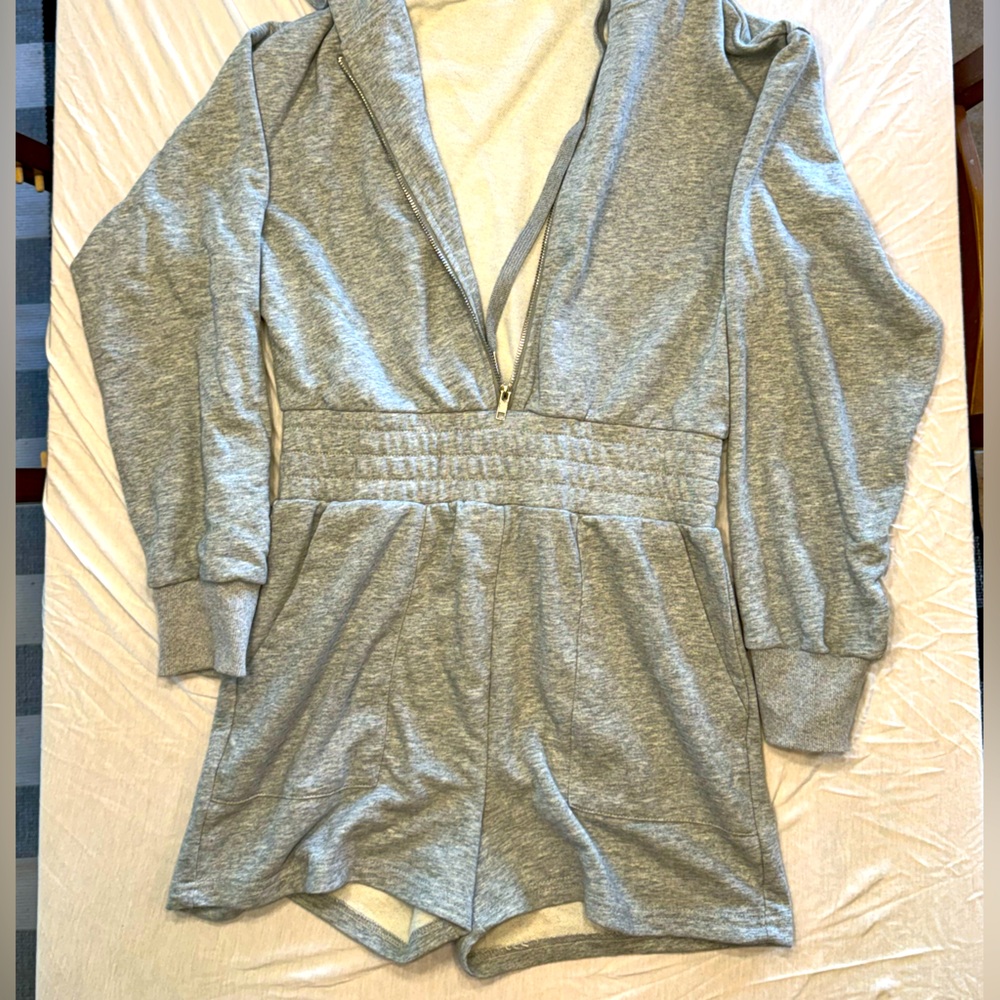 Grey Romper